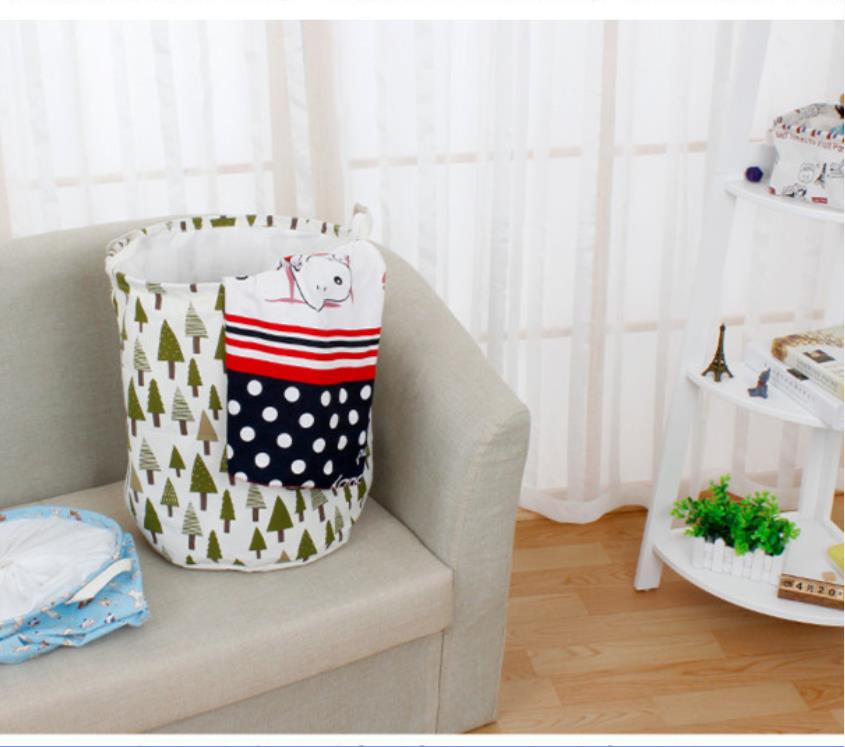 Direct Dirty Clothes Storage Basket Oversized Toy Bucket Home Storage Folding Multipurpose Waterproof Laundry Basket