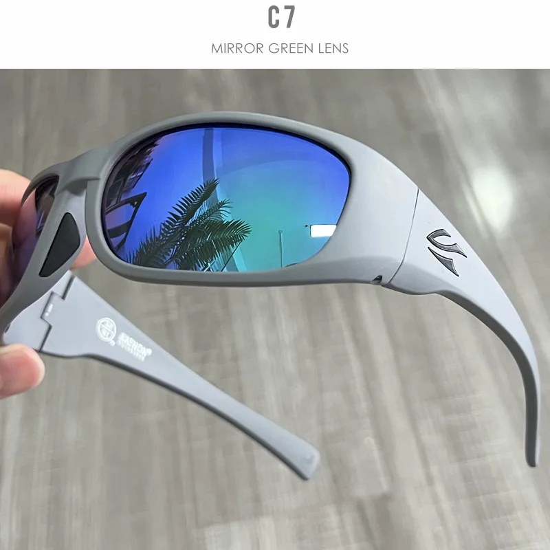 KAENON Klay Polarized Sunglasses for Men Outdoor Classic Casual Glasses TR90 Frame Sports Fishing Driving Eyewear: other / black