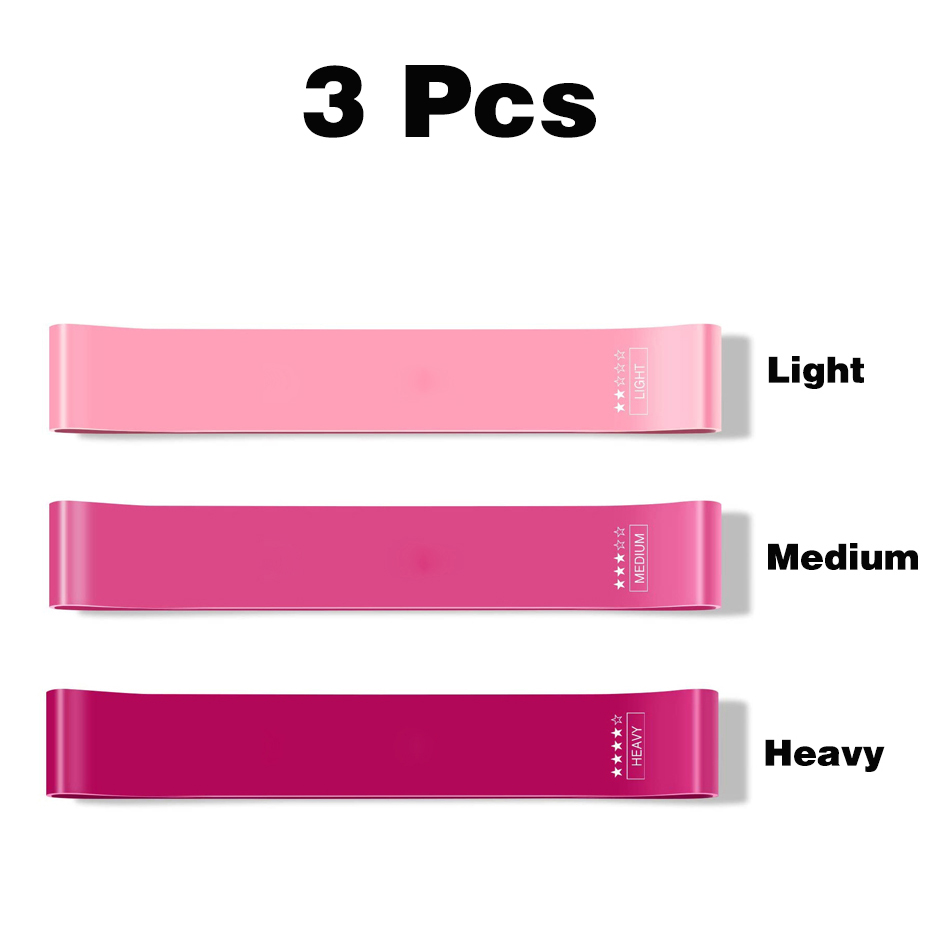 WOSWEIR Elastic Resistance Bands Yoga Training Gym Fitness Gum Pull Up Assist Rubber Band Crossfit Exercise Workout Equipment: Brown