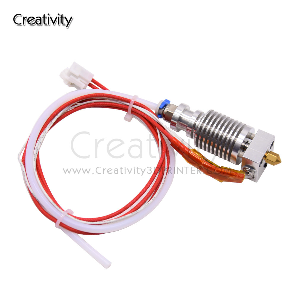 3D CR-10V2 24V Hotend Assembled Extruder Aluminum Alloy Hotend Replacement Parts Set for Creality 3D CR10-V2/V3 Printer