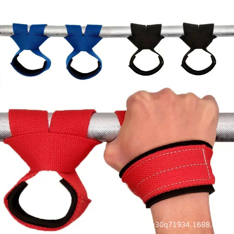 Cinghie da polso per palestra potenza presa Powerlifting attraverso formazione Figura 8 Cinghie per sollevamento pesi
