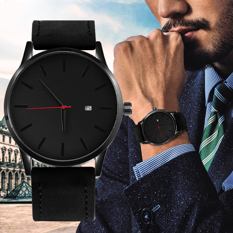 Soxy Heren Horloge Mode Horloge Voor Mannen Relojes Hombre Top Luxe Horloge Mannen Sport Horloges Lederen Relogio masculino