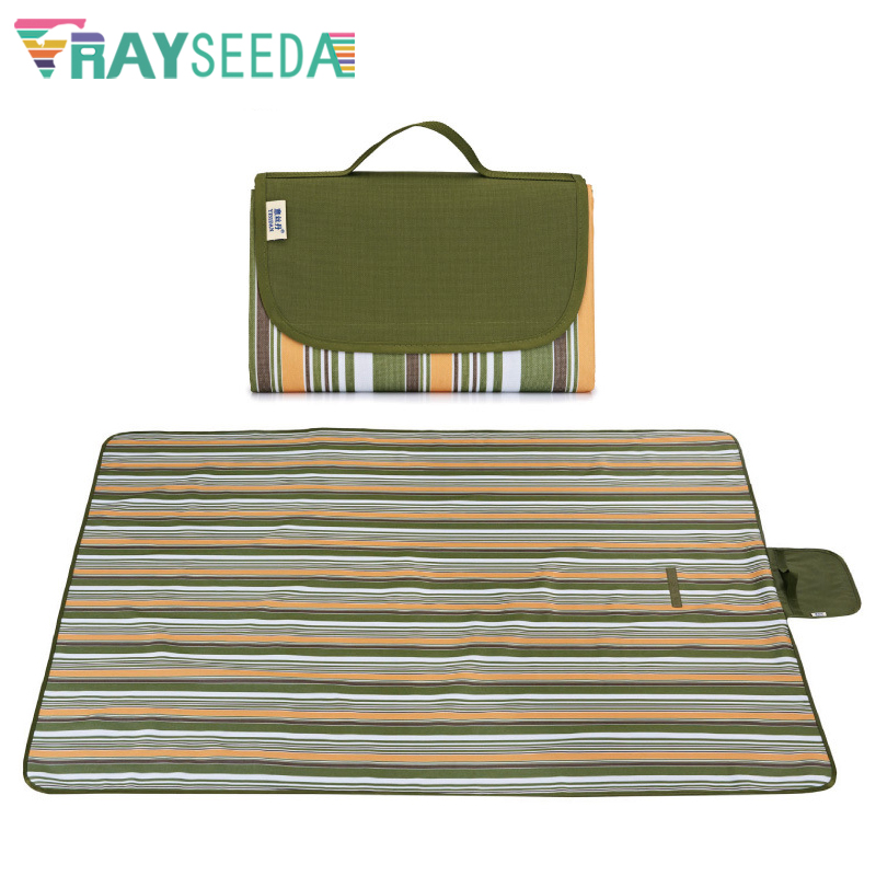 145*80cm 145*200cm Folding Waterproof Camping Mat Portable Outdoor Travel Picnic Blankets For Climbing Hiking Beach