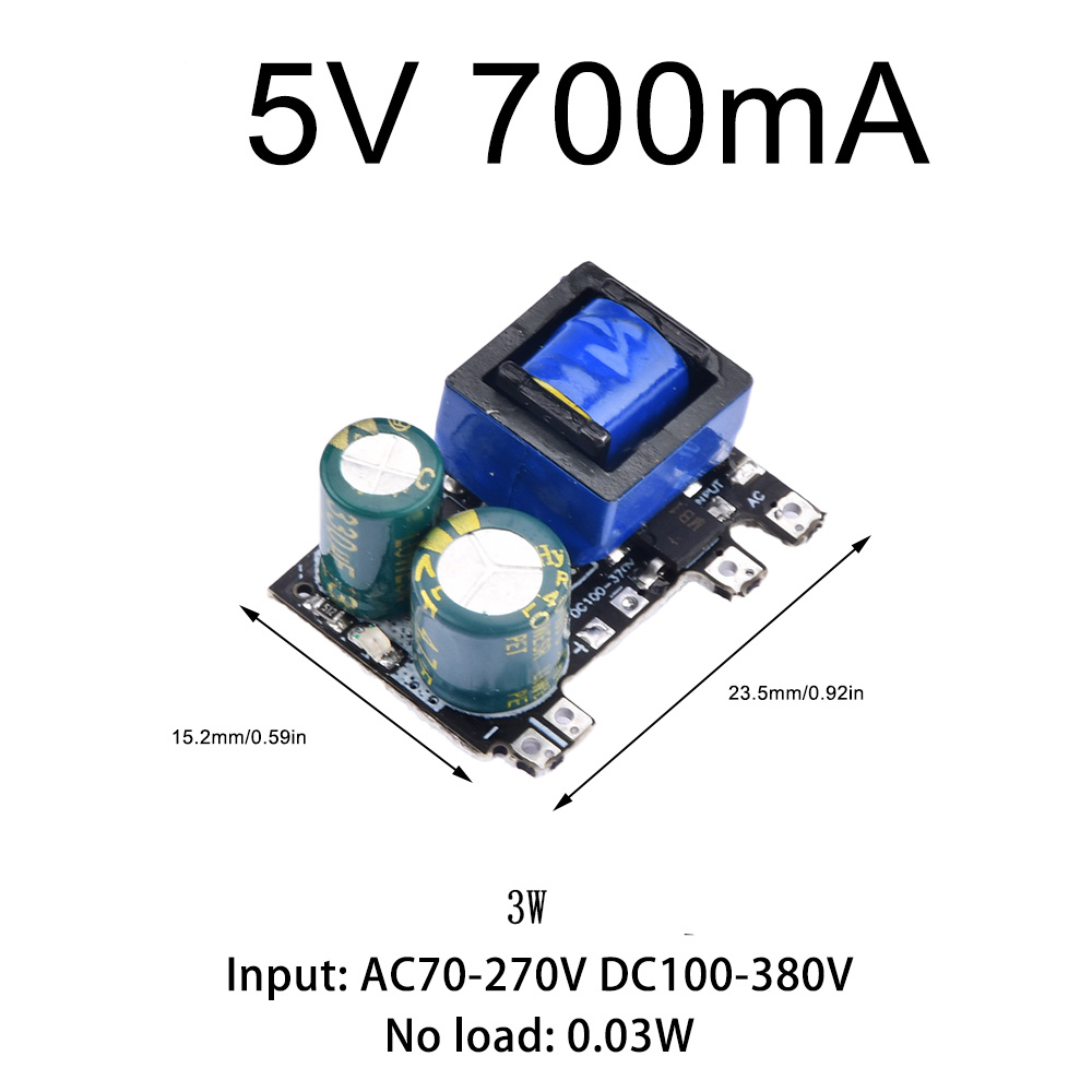 AC-DC 5V Buck Converter AC 220v to 5v DC step down Transformer power supply module 4A 3W/5W/10W AC-DC Converter module