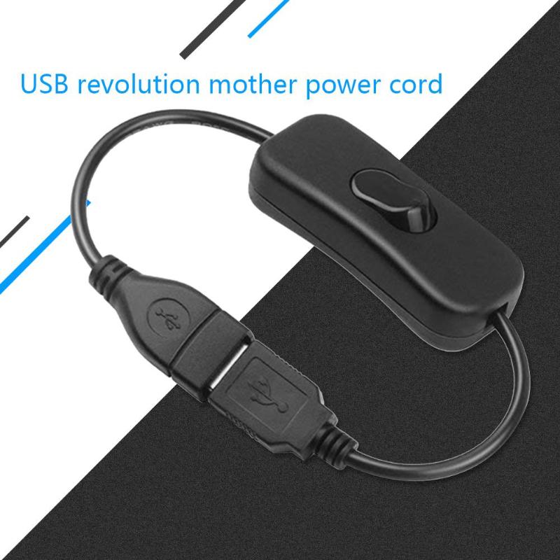 USB Gadgets USB ON OFF interrupteur câble USB 2.0 mâle à femelle rallonge câble pour lampes LED/DC