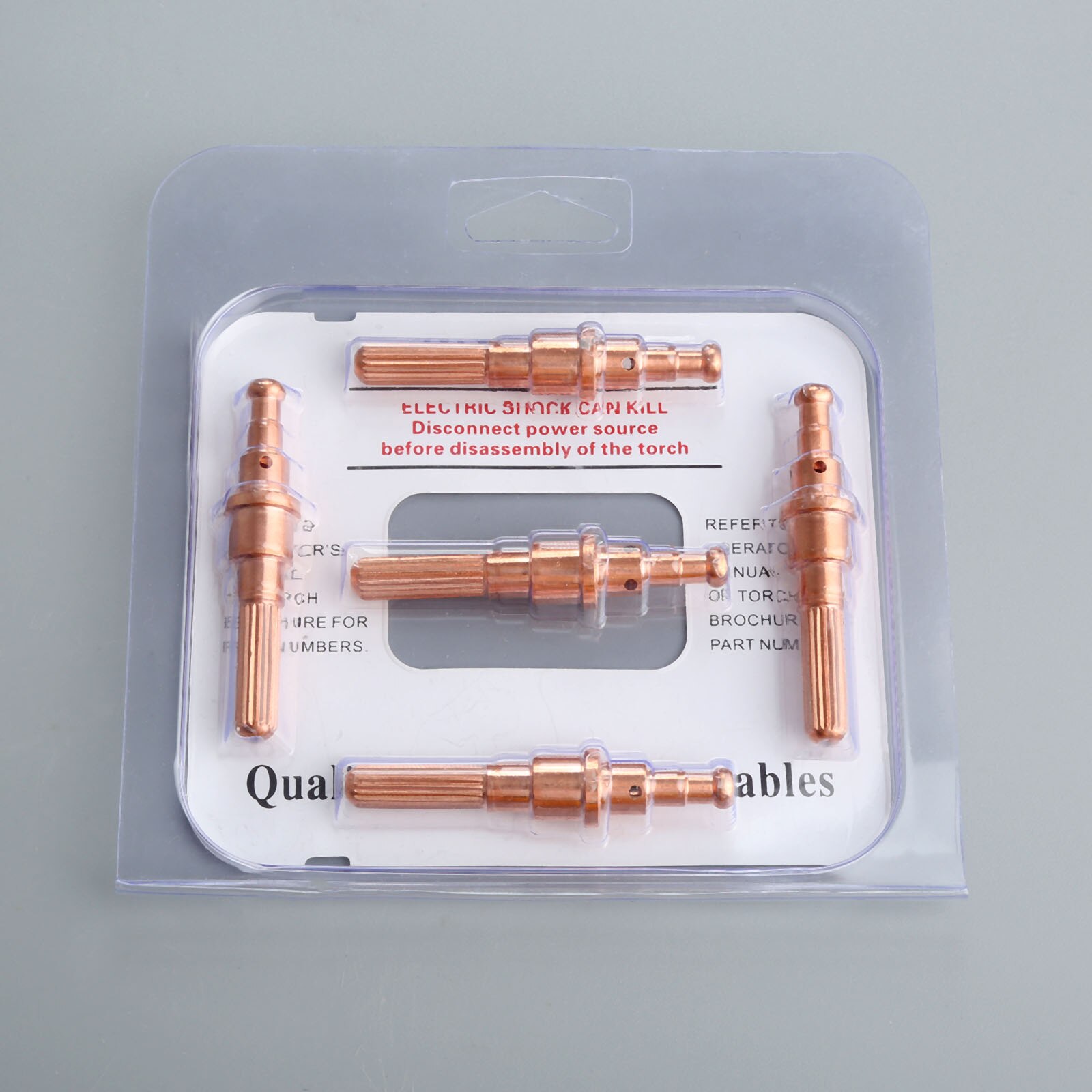 5Pcs Electrodes 9-8215 Fit for Thermal Dynamics SL60 SL100 Torch 30-120A Plasma Cutting Consumables Aftermarket Welding Nozzles