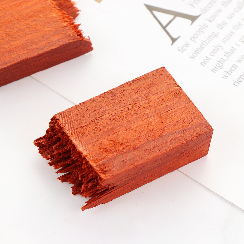 Epoxyhars Craft Materiaal Bloed Sandelhout Art Maken DIY Stempel Sieraden Maken Ketting Hanger Landschap Decor Natuurlijke Houten