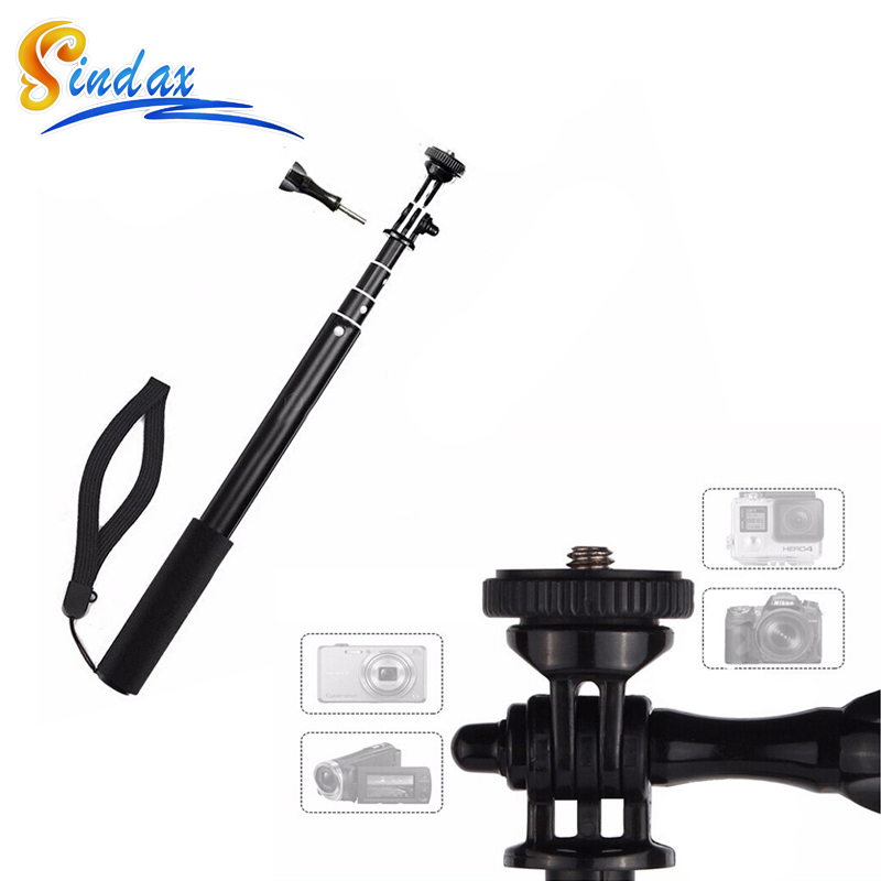 Waterdichte Monopod Statief Uitschuifbare Monopod Selfie Stick Monopod voor xiaomi yi 4k II 2/voor SJ4000 voor Gopro hero 8 5 6 7