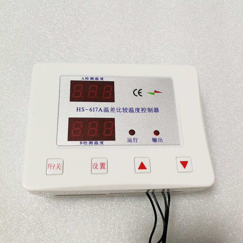 Project Solar Thermal Cycle Temperature Controller Intelligent Temperature Difference Controller for Water Backwater Cycle