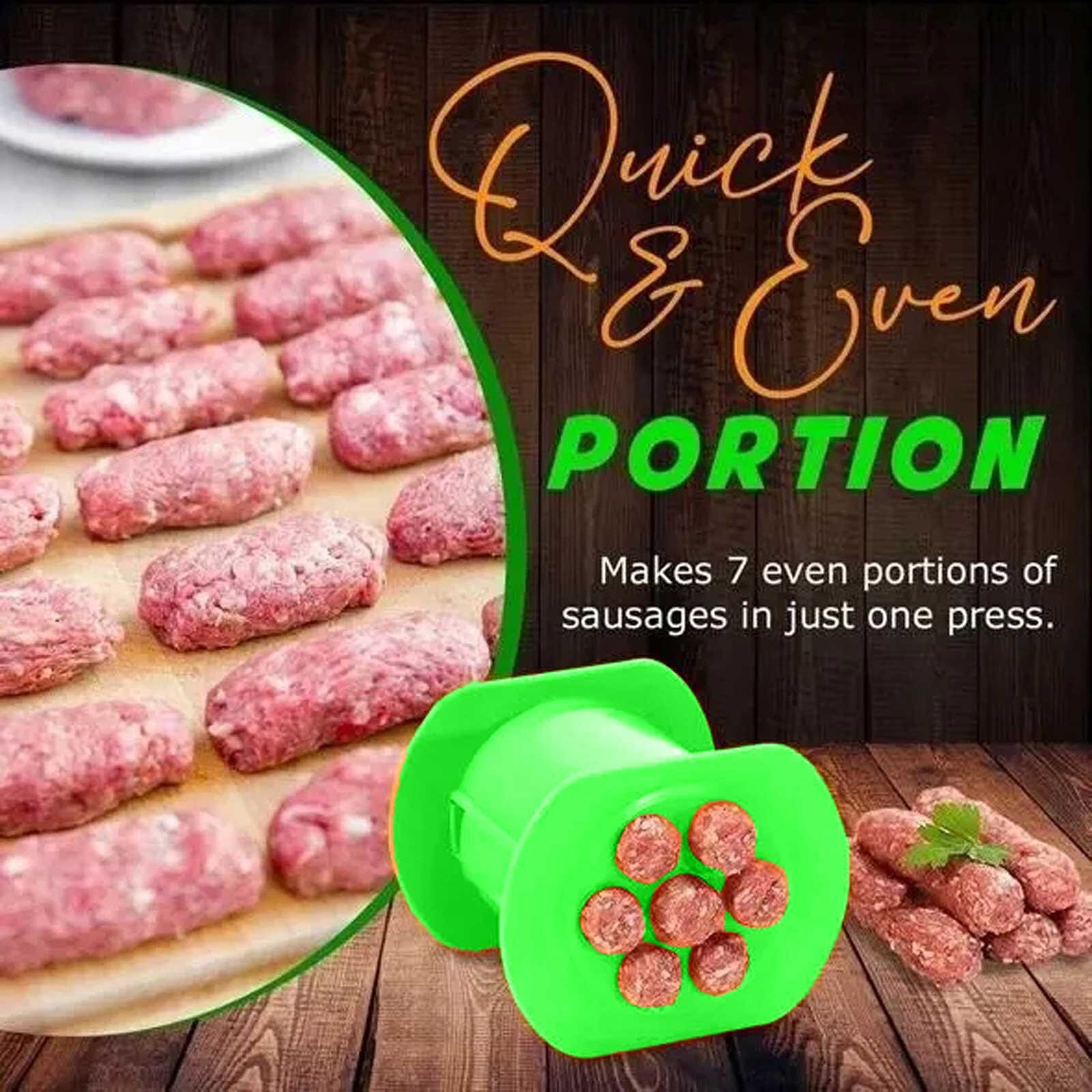 Cevapcici Worstjes Pers Handgemaakte Keuken Maker Vleesmolen Dog Rundvlees Handbediende Slijpmachine Keuken Gadgets Gereedschap