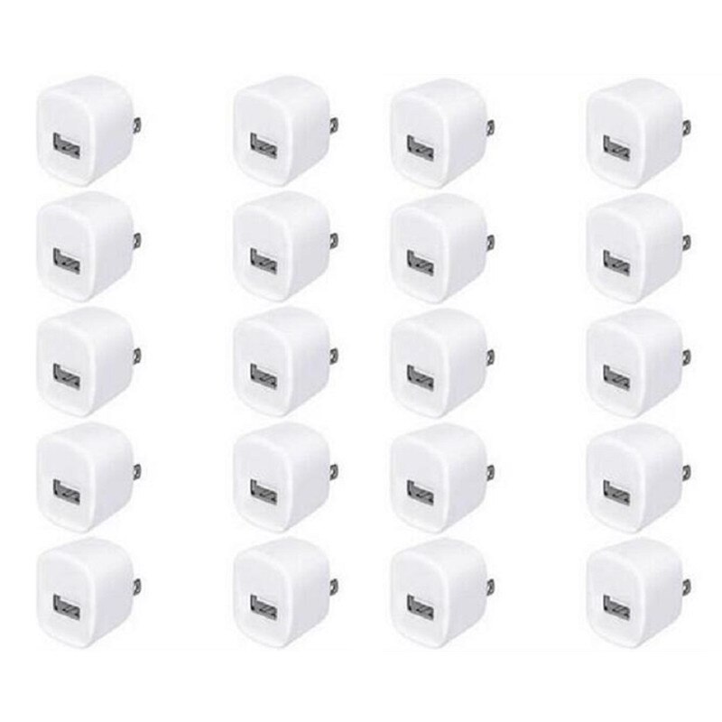 50 stück/lot 5v 1a 5w usb-reise-wandladegerät usb-netzteil eu/us-stecker netzteil für samsung iphone huawei xiaomi handys: Uns stecker