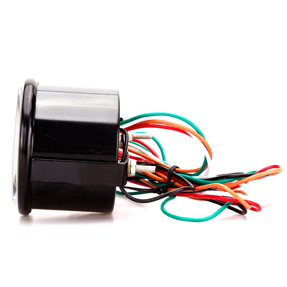 Cyfrowy miernik temperatury spalin 2 cal 52mm miernik temperatury spalin wskaźnik temperatury gazu czerwony niebieski czujnik doprowadziło EGT wew miernik miernik samochodowy