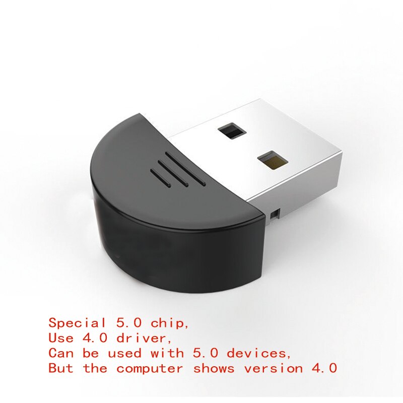 Creacube Wireless USB Bluetooth 5,0 Adapter Bluetooth Dongle Musik Empfänger Adaptador Bluetooth Transmitter PC Mit CD Fahrer: Non-Full Version