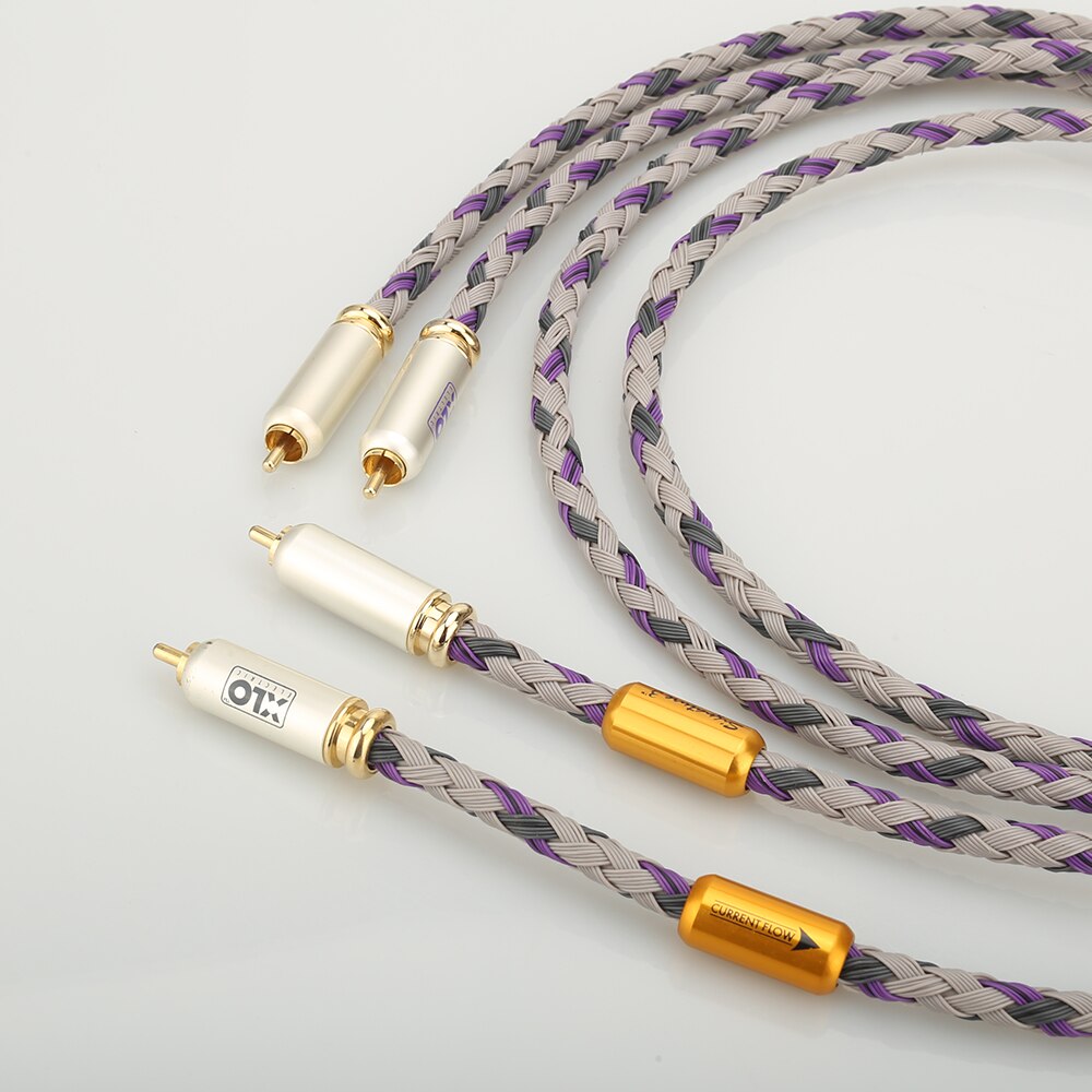 Coppia cavo Audio HiFi XLO firma S3-1 cavo RCA di interconnessione Audio Singled