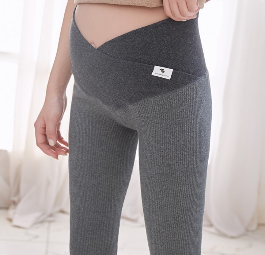 Dicke Schwangere Frauen Herbst Schwangerschaft Bleistift Hosen Frühling Winter lässig Mutterschaft Leggings Elastische Taille Bauch Leggings Kleidung