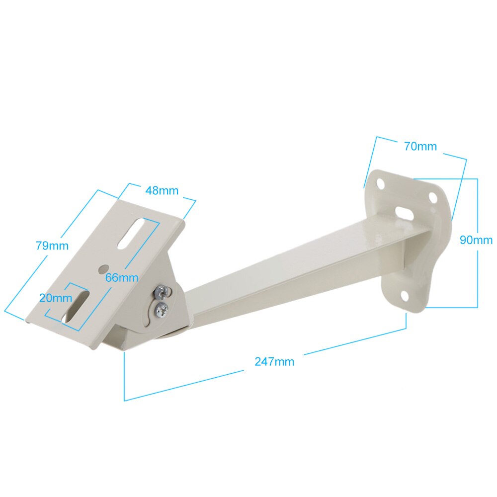 Metal Bracket Wall Mount CCTV Accessories Holder with Adjustable Angles For Security Cameras