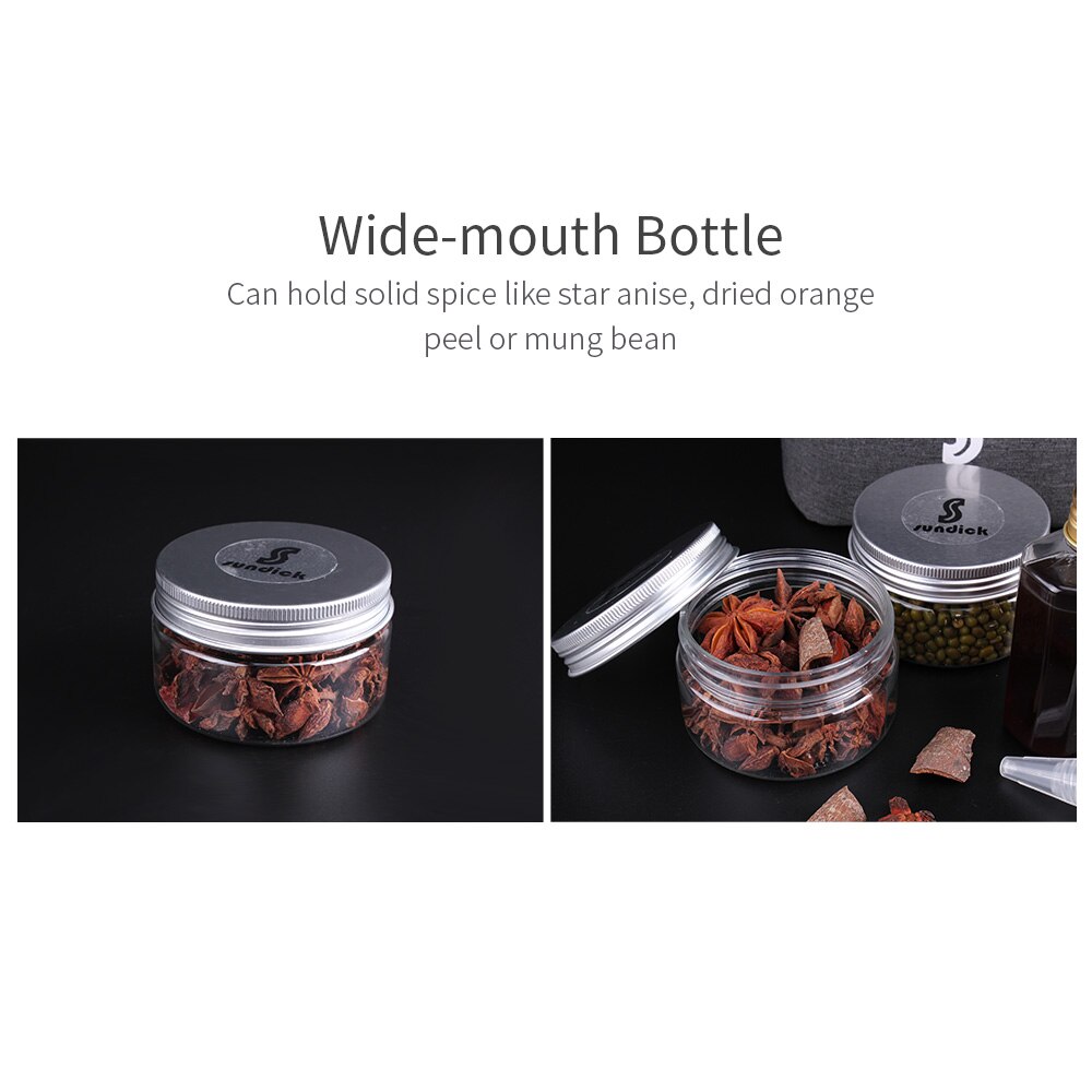 7Pcs Outdoor Camping Bbq Spice Cruets Set Wandelen Travel Size Zout Fles Bbq Saus Container Kruidkruik Peper Fles opbergtas