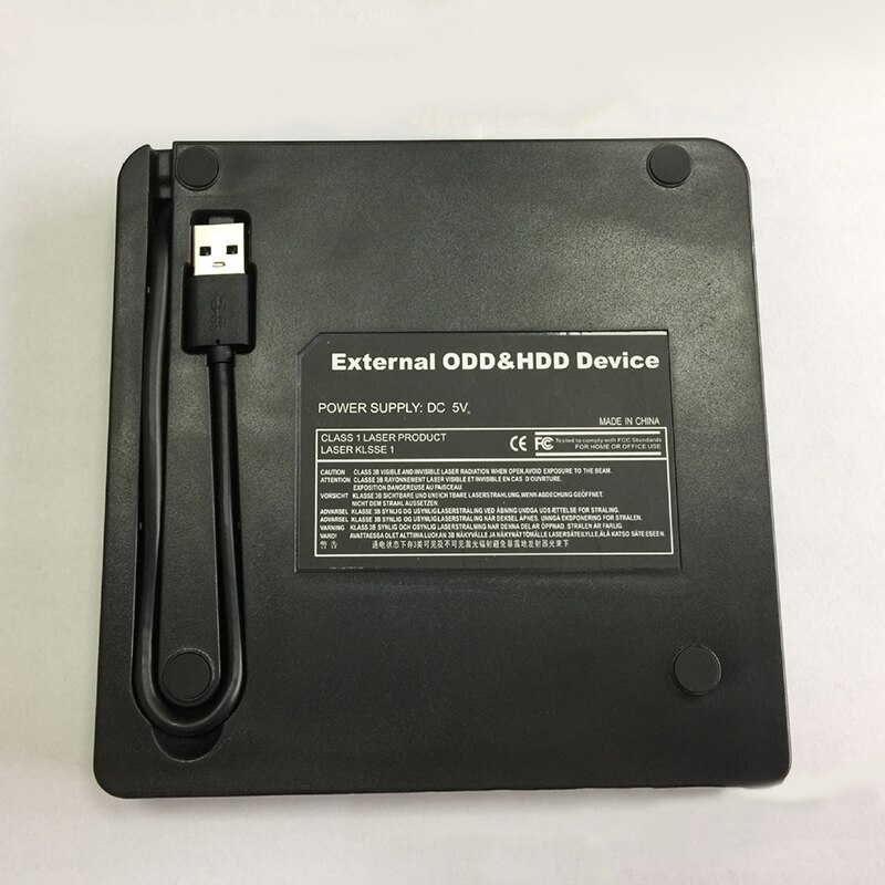 Portable USB3.0 External CD/DVD/VCD Optical Drive CD-RW Writer Recorder Driver for PC Laptop Computer EM88