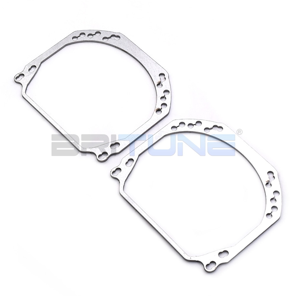 Kit de tornillos adaptador de marco de transición para Hella 2 a Hella 3R G5/E46-R AL/Q5 Bixenon proyector lente faro lentes retroadaptable de coche
