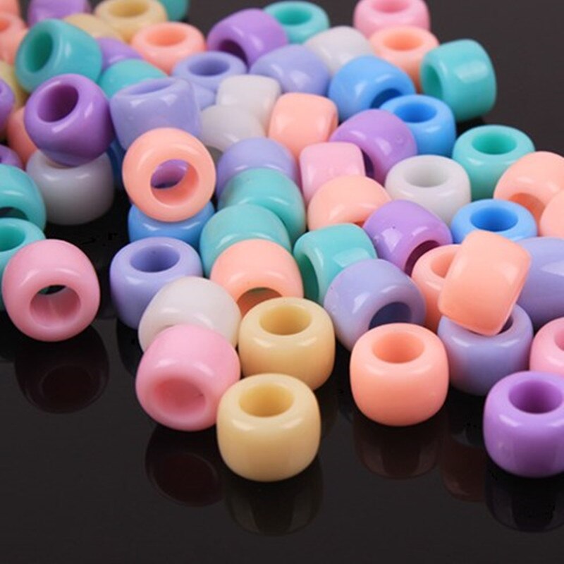 500 stk perler til børn børn piger håndværk tilbehør smykker armbånd gør pædagogisk legetøj 6 7 8 år diy
