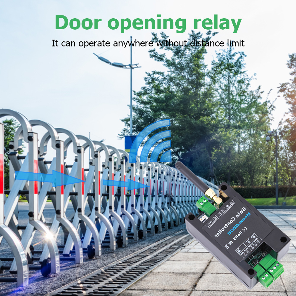 G202 2G Afstandsbediening 200 Gebruikers Gsm Gate Opener Relais Schakelaar Deur Toegang Draadloze Deuropener Door Gratis Call 850/900/1800/1900Mhz