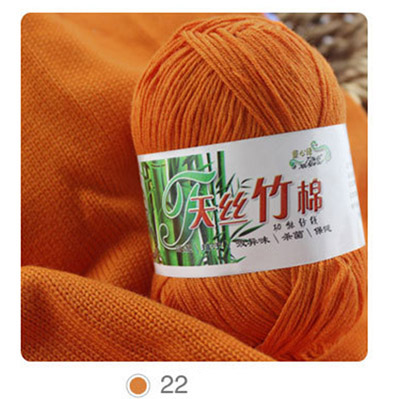 10pcs=500g Bamboo Cotton Warm Soft Natural Knitting Crochet Knitwear Wool Yarn Soft For Hand Knitting