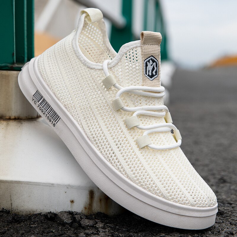 2021 mężczyźni dorywczo klasyczne oddychające buty robić chodzenia moda trampki tendencja wentylacja siatkowa buty lekkie popularne buty zdatność