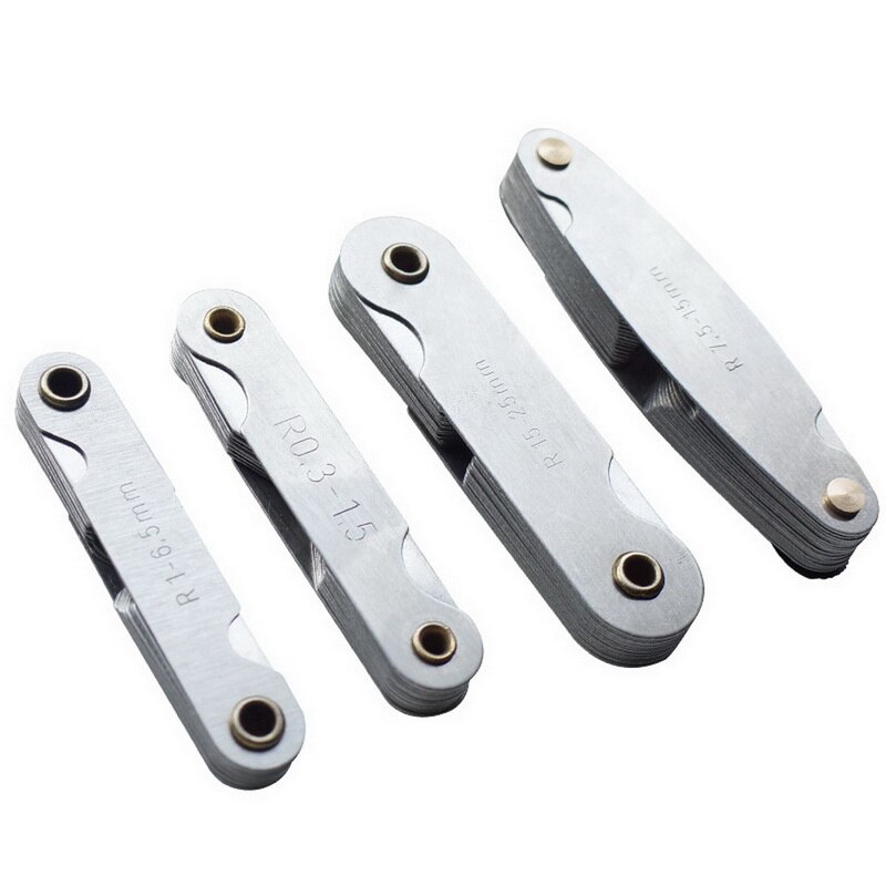 1pcd Radius Gauge Stainless Steel Radius Fillet Dauge Measuring Tool R gauge Model Radius Gauge R Gauge