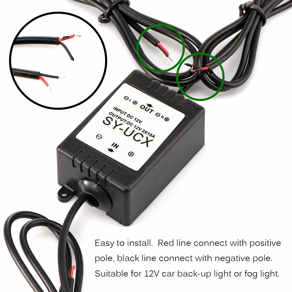 16 tilstande eagle eye auto led strobe flash trådløs fjernbetjening til bilkøretøjs bilbiler lamper lysledede strimler