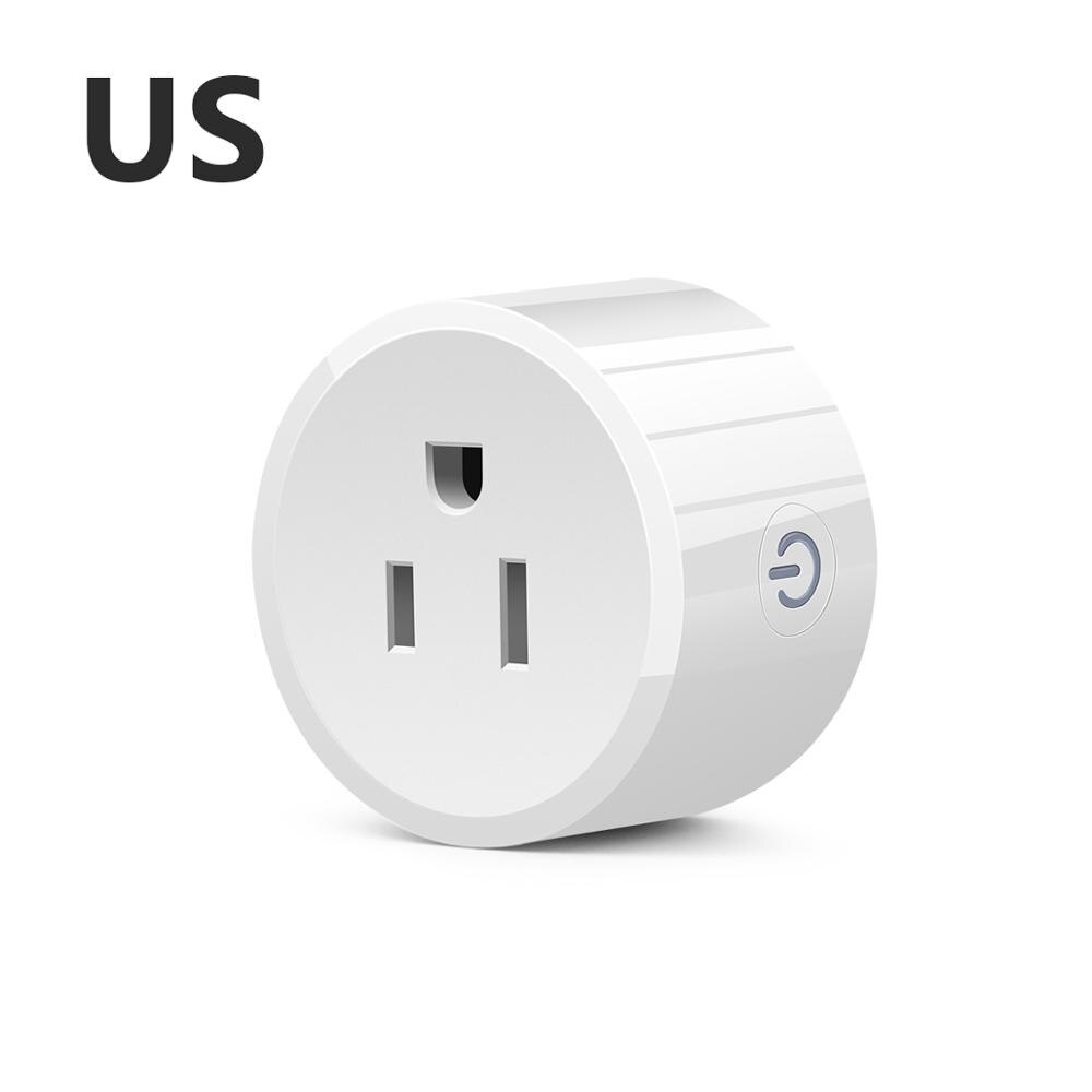 Apple homekit switch siri röst för att styra hemenhet lampa smart wifi-uttag plugg intelligent trådlöst uttag 90-265v eu us: Us plug 10a