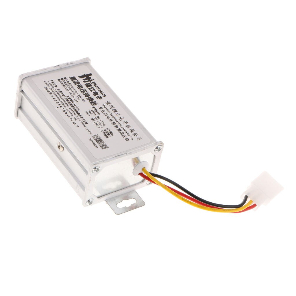 Módulo convertidor de CC a CC, larga vida útil, 36v-72v a 12V / 10A