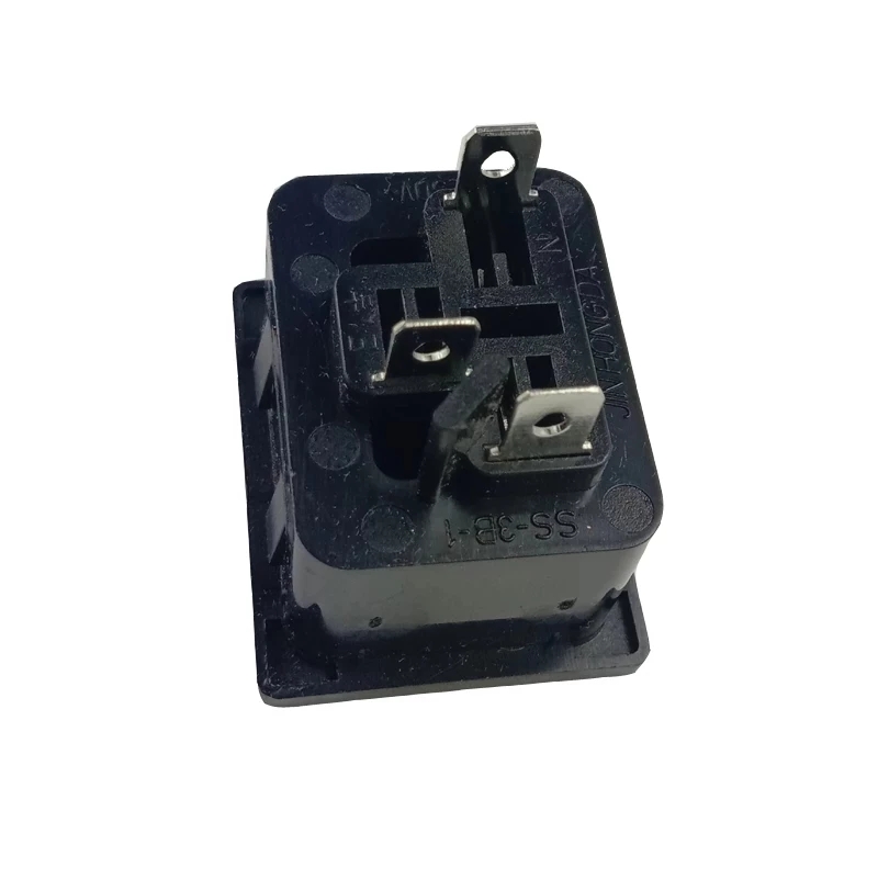 10pcs IEC320 C19 Outlet AC Power Socket Mains Plug Inlet Electric Connector 250V 16A Rewiring Assembly Industrial Mount Adapter