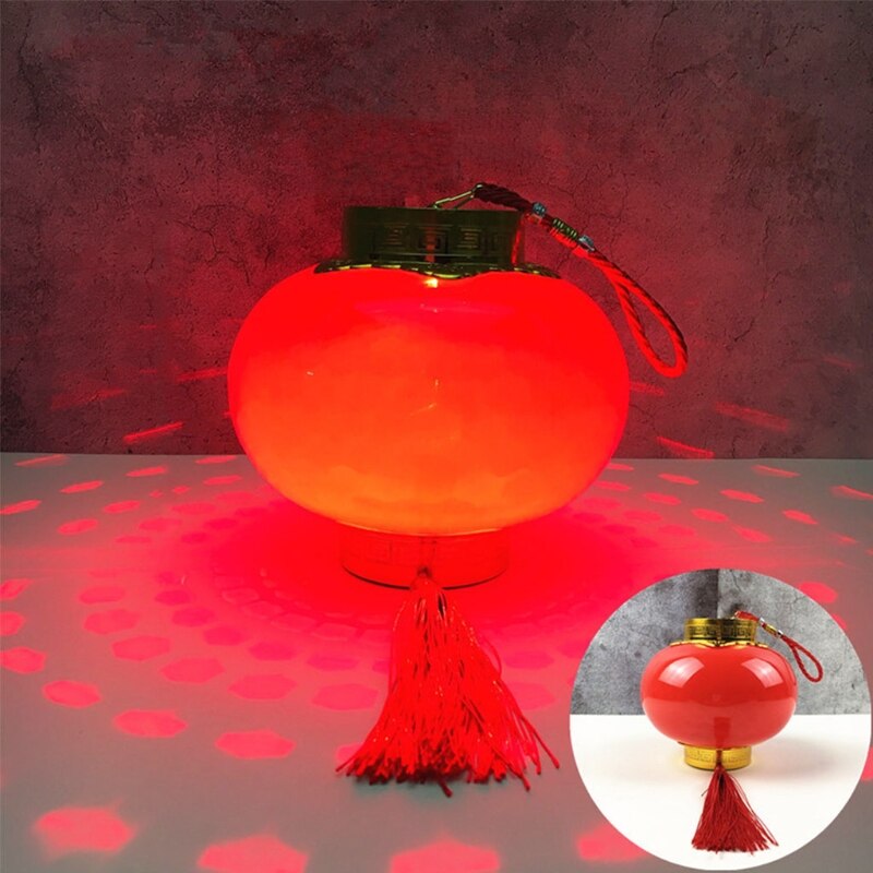 Household Chinese Year Chinese Style LED Luminous Portable Lantern: B-6