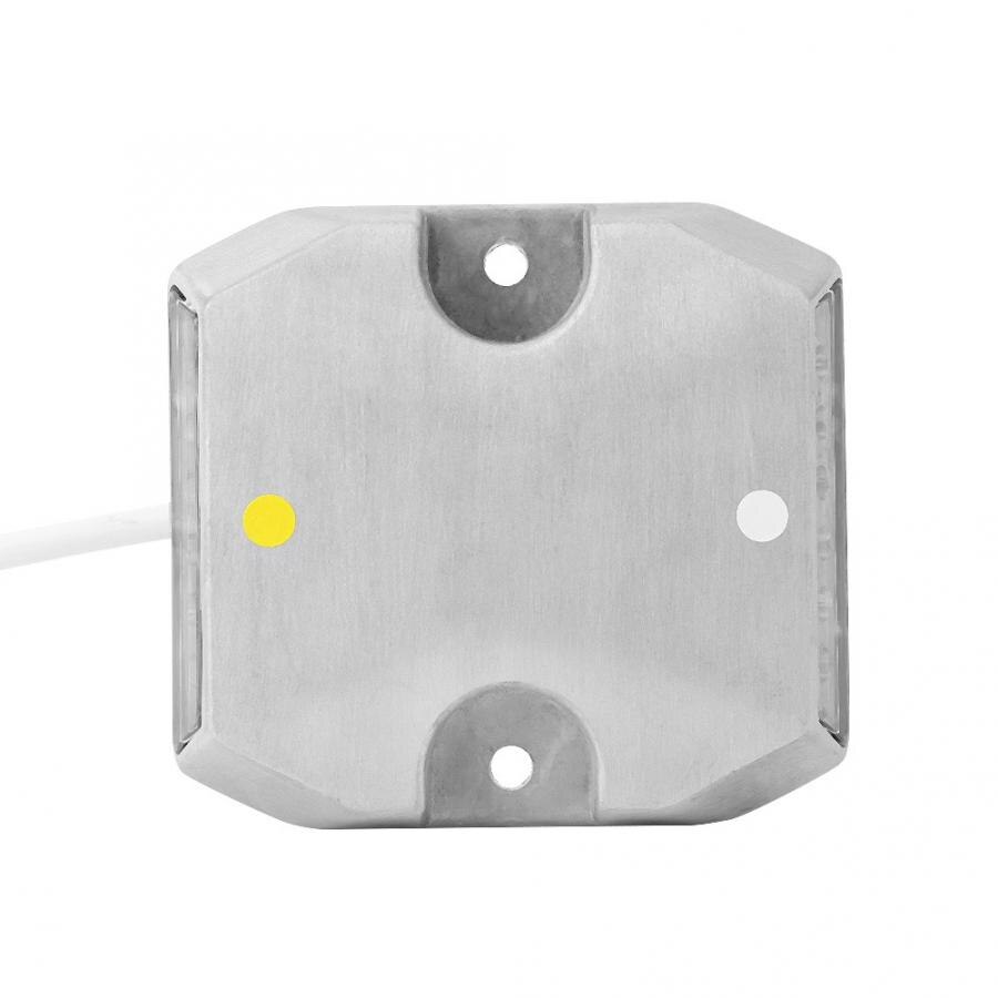Trafikklys mini trafikklys 12 ledet solcelledrevet stud lys til farger vei sti motorvei tunnel lys  ip68 vanntett