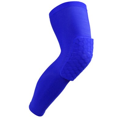 Knieschützer schutzfolie für Atmungs Basketball Basketball Schießen motorrad Sport Sicherheit für Ski Snowboard Kniepolster: Blau / L