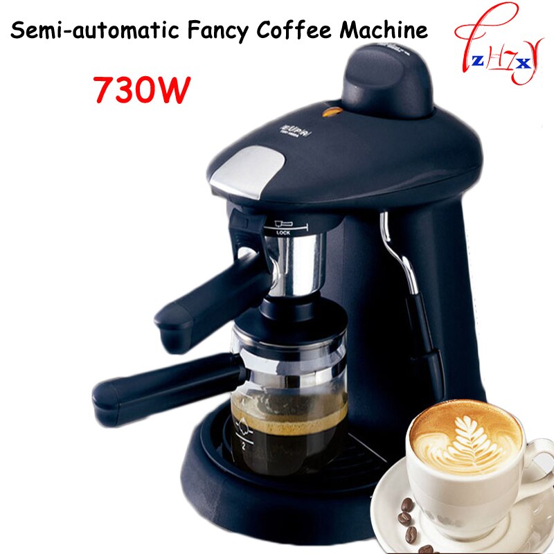 Italiaanse Espresso Pod Koffiezetapparaat Huishouden Semi-Automatische Fancy Koffie Machine 730W Commerciële Stoom Koffiepot