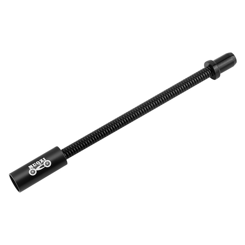 1/2 stücke Fahrrad V Bremse Biegen Rohr Edelstahl Fahrrad Biegsamen Frühling Bremse Biegen Rohr Universal Radfahren V Bremsen flexible Draht: WHITE