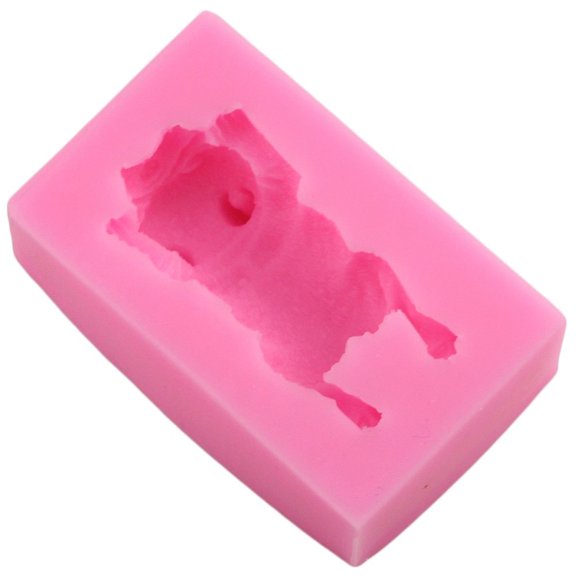 Moule en silicone en forme de chien mujiang pour décoration de gâteaux fondants, bouledogue, savon, chocolat, bonbons, argile polymère, outils de cuisson pour gâteaux animaux