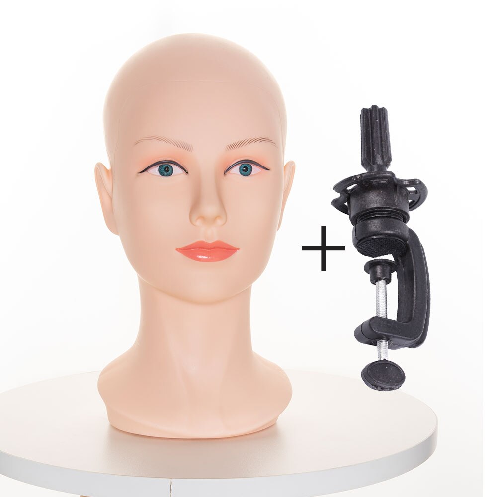Soft Pvc Female Mannequin Head Hairdresser Trainin Grandado