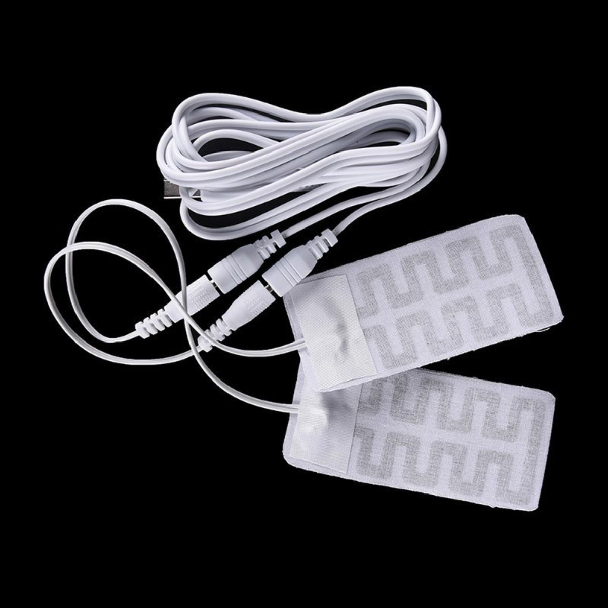 Chauffe-gants USB électrique, fibre de carbone, gril métropolitain, coussin de gants, 1 paire
