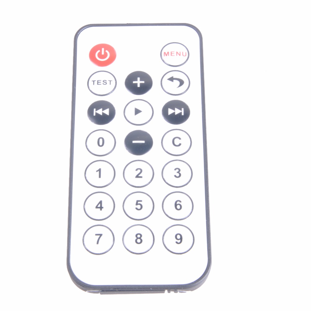 RCmall 20 Keys Mini Small Infrared Remote Control FZ0721