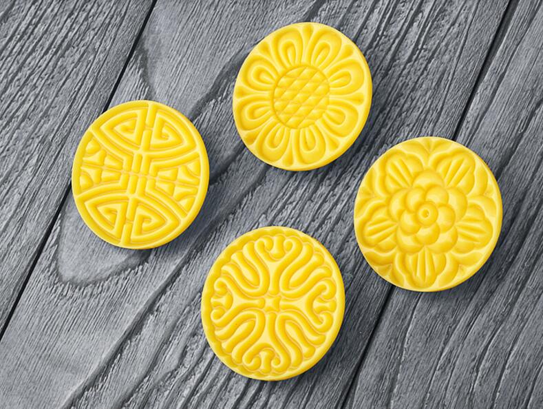 Traditionell moon cake form plastformfodral för tårtefterrätt