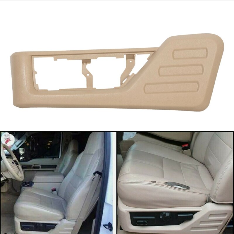 Embellecedor del Panel del asiento delantero del conductor para Ford F250, F350, F450, Super Duty 8C3Z2562187BB, años a