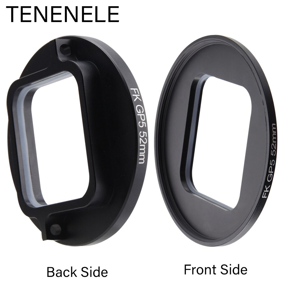 Go Pro-filtro de Cámara de Acción Hero 5, 6, 7, Black , 52mm, polarizado CPL/ND 2 4 8/filtros de protección UV para GoPro Hero 5 6 7, accesorios