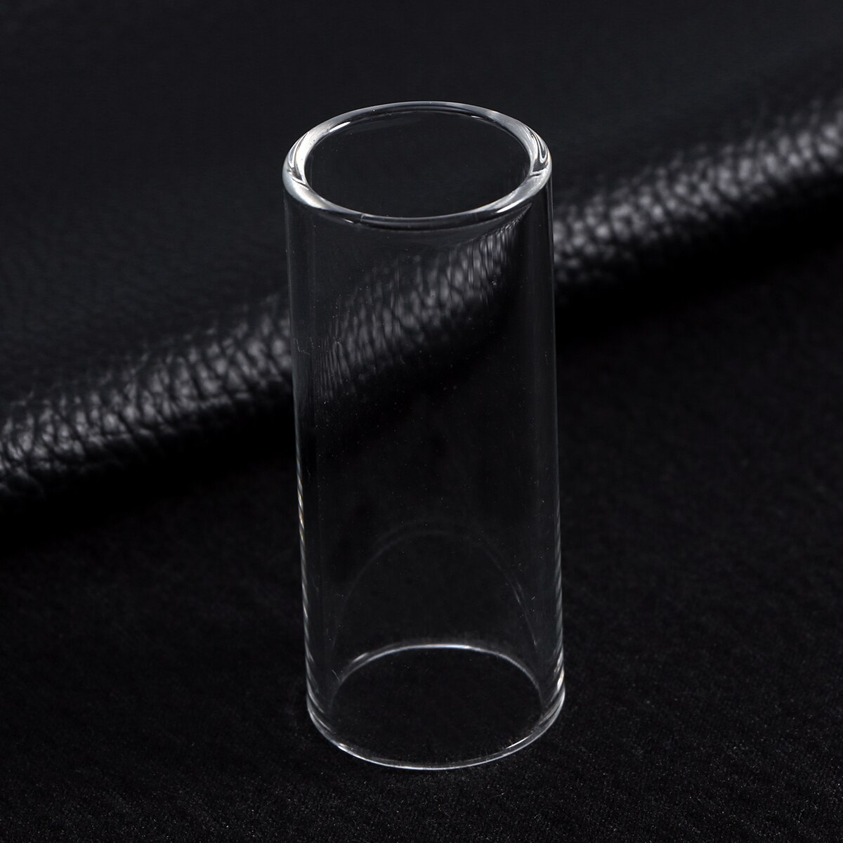2 Pcs 60MM Glass Slide And Stainless Steel Guitar Bass Slide Medium Bottleneck Slid Guitar Accessories