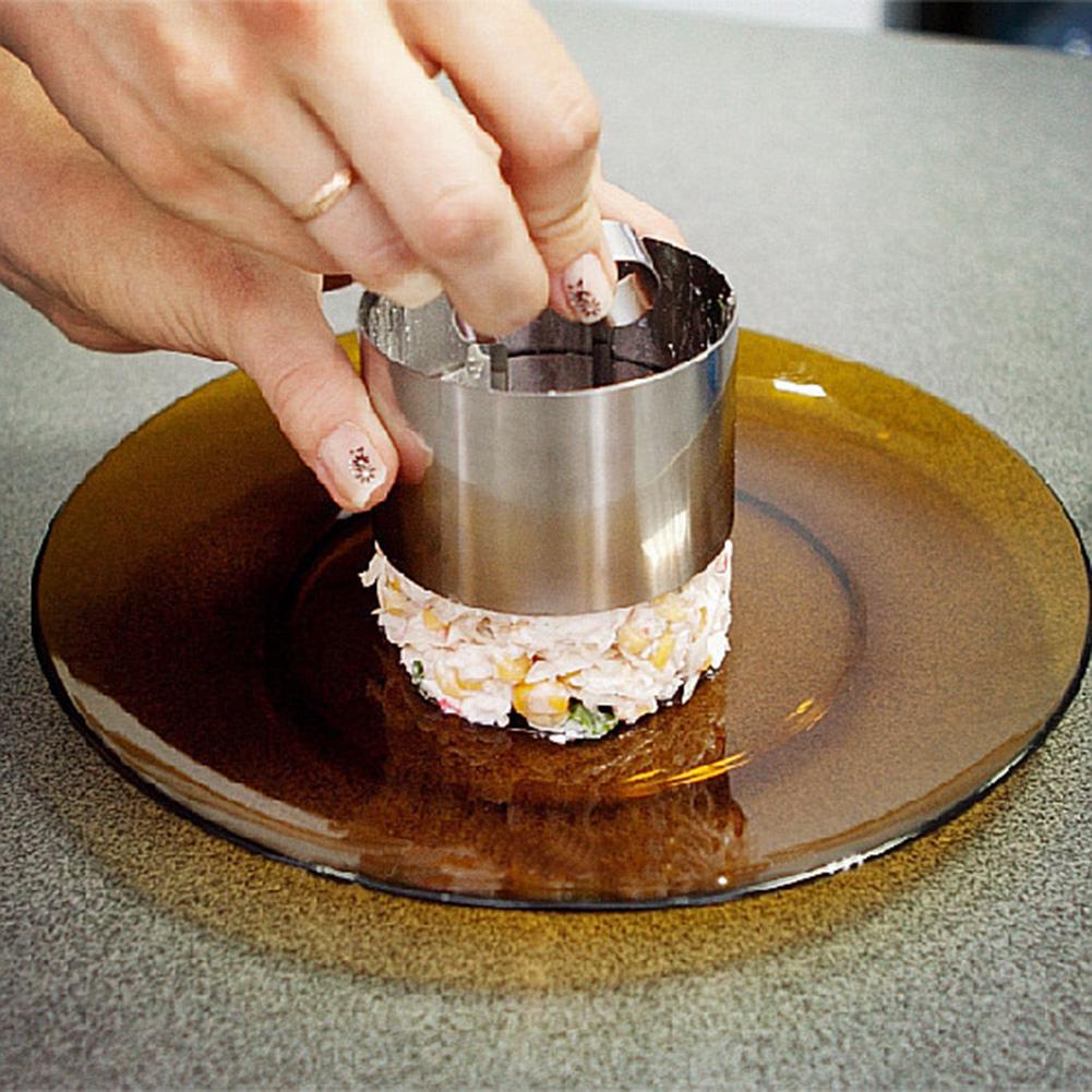 14 stücke Edelstahl Runde Knödel Verpackung Formen einstellen Cutter Hersteller Werkzeuge Kuchen Cookie Gebäck Verpackung Teig Schneiden Werkzeuge