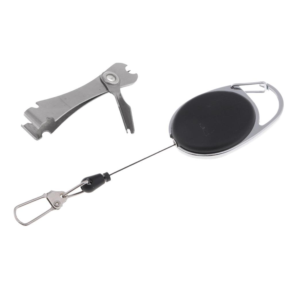 Quick Knot Tying Tool 3 In 1 Fishing Line Nipper Combo Fishing Zinger Retractor