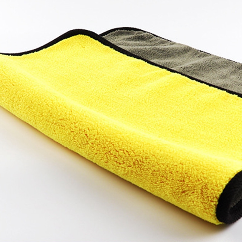 5 Pcs Wasstraat Microfiber Handdoeken Super Dikke Pluche Doek Voor Wassen Cleaning Drogen Absorberen Wax Polijsten