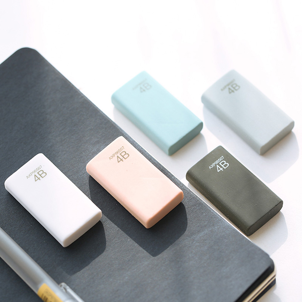 4B Super Mini Small Drawing Writing Cleaner Art Rubbers Children Student School Supplies Stationery Pencils Eraser