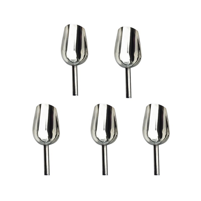 5 stuks ijssuiker roestvrijstalen buffettangen bruiloftsfeest snoepbuffetbar thuis keukengereedschap draagbare buitenbarbecue ijsgereedschappen #1